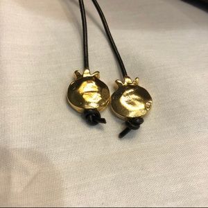 Vintage Bow Tie Pineapple Necklace (m)